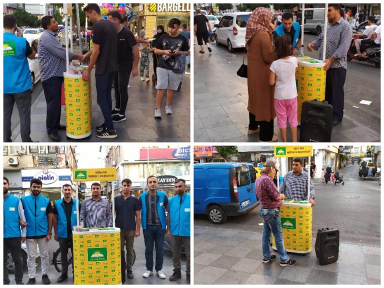 Hür Gençlik Mersin tanıtım çalışmalarını sürdürüyor