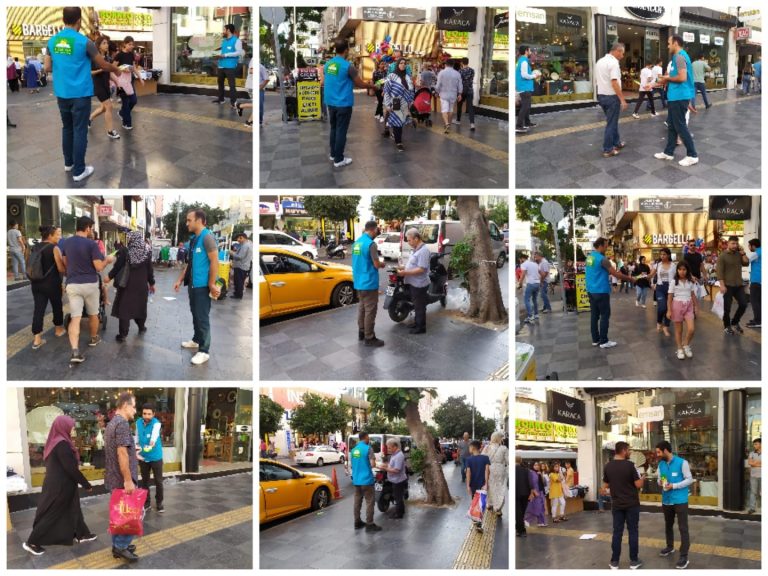 Hür Gençlik Mersin tanıtım çalışmalarını sürdürüyor